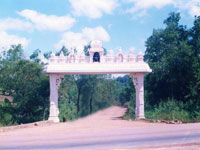 Idagunji entrance gate